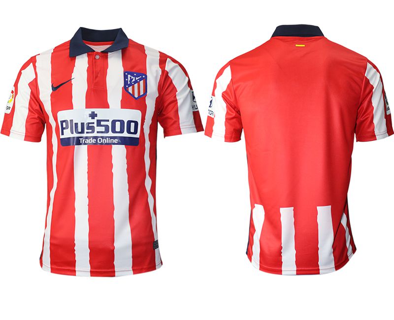 Men 2020-2021 club Atletico Madrid home aaa version red Soccer Jerseys